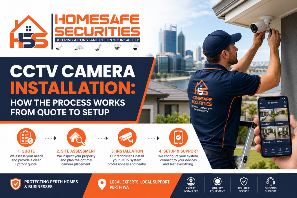 CCTV Camera Installation: How the Process Works from Quote to Setup