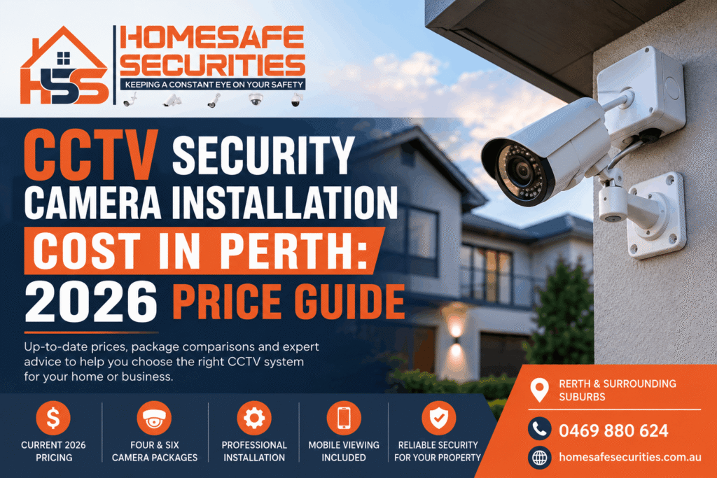 CCTV Security Camera Installation Cost in Perth: 2026 Price Guide