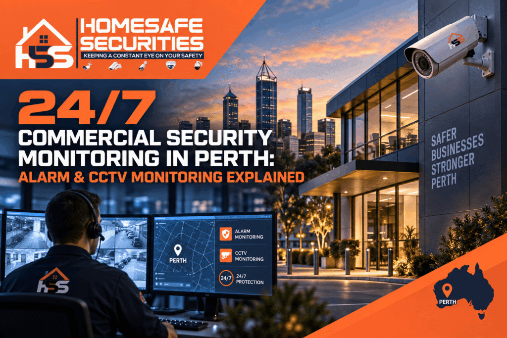 24/7 Commercial Security Monitoring in Perth: Alarm & CCTV Monitoring Explained