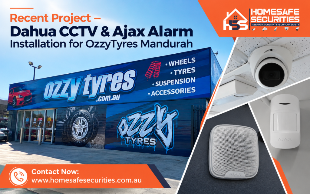 Commercial CCTV Installation in Perth: 10-Camera Dahua & Ajax Alarm System  Project Completed in Mandurah